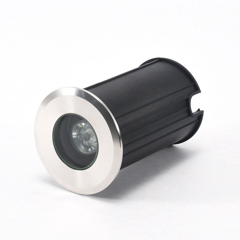 Recessed Mini LED Underground Light IP68 Small Underwater Light, 60° Beam Angle